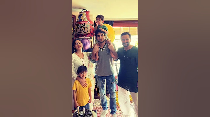 Saif Ali Khan keeps all his children close to his heart #amitabhbachhan