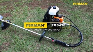 PRODUK TERBARU!! Brush cutter/mesin potong rumput FIRMAN FGB438 | Mesin babat rumput