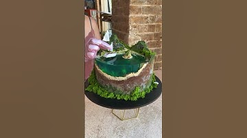 A story about jelly island cake #cake #jellycake #islandcake #jelly