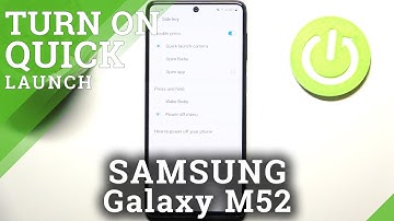 How to Deactivate Quick Launch on SAMSUNG Galaxy M52 – Disable Double Press Function