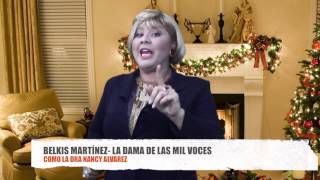 Belkis Martinez imitando a la Dra Nancy Alvarez