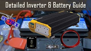 Detailed 12v Inverter & Battery Wiring Guide  Campervan, Motorhome, RV & Boat