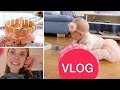 Vlog День Рождения Аделии - нам годик, открываем посылку, наряды дня