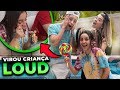 USARAM FRALDA?! SENDO CRIANÇAS POR 24H NA LOUD!!