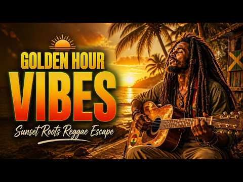 Sunset Roots Reggae Escape 🌅 Warm Tropical Guitar, Chill Beats & Golden Hour Energy
