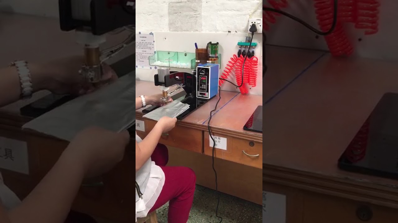 how to seal the one way degassing valves into the coffee bags?