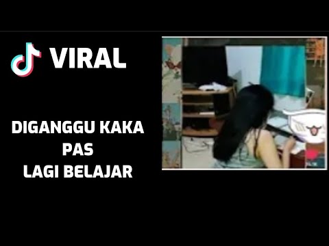 YANG DICARI DI TIKTOK GANGGU ADEK LAGI BELAJAR