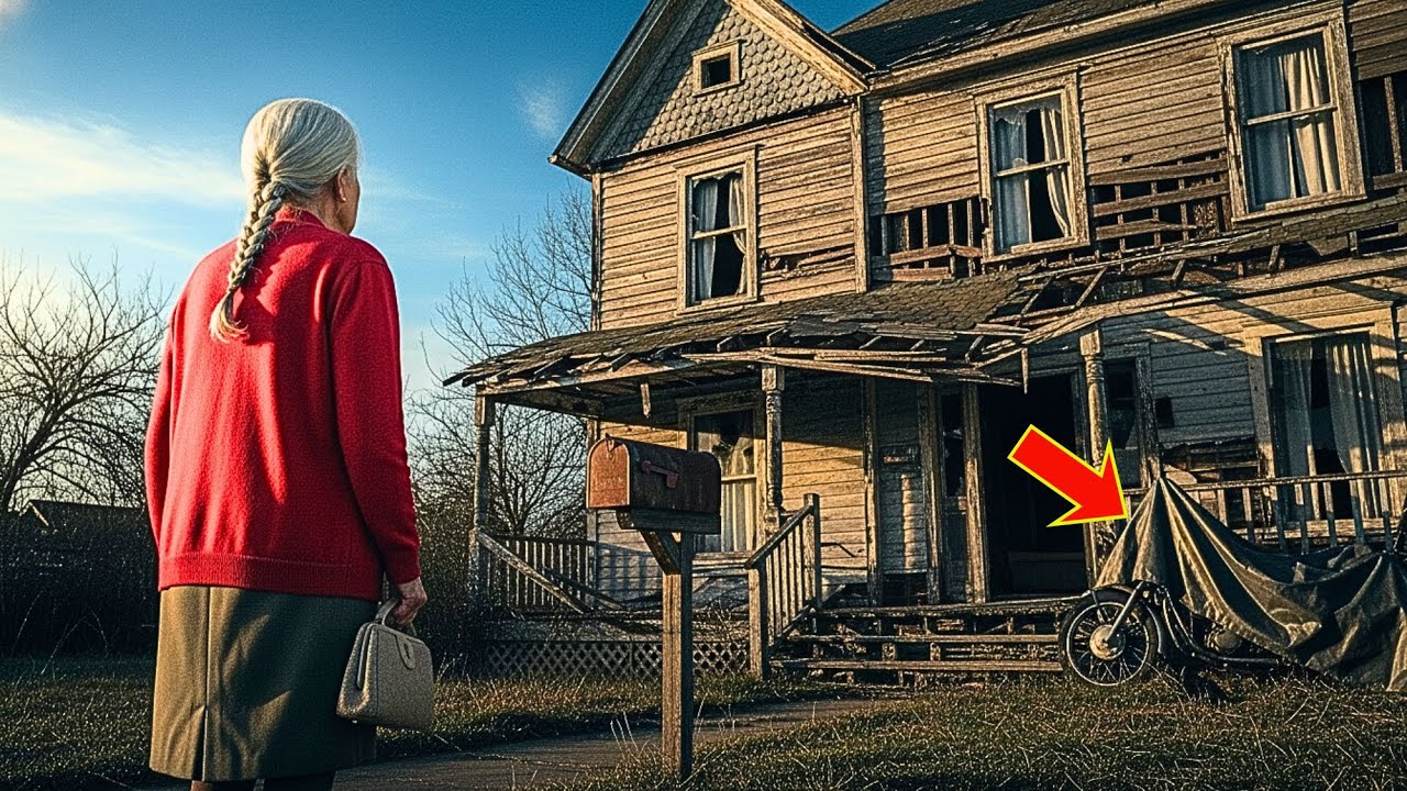 Kicked Out at 76, She Bought a Broken House for $95 — Unaware 200 Hell’s Angels Once Lived There