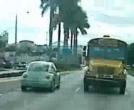 Freaky School Bus driver