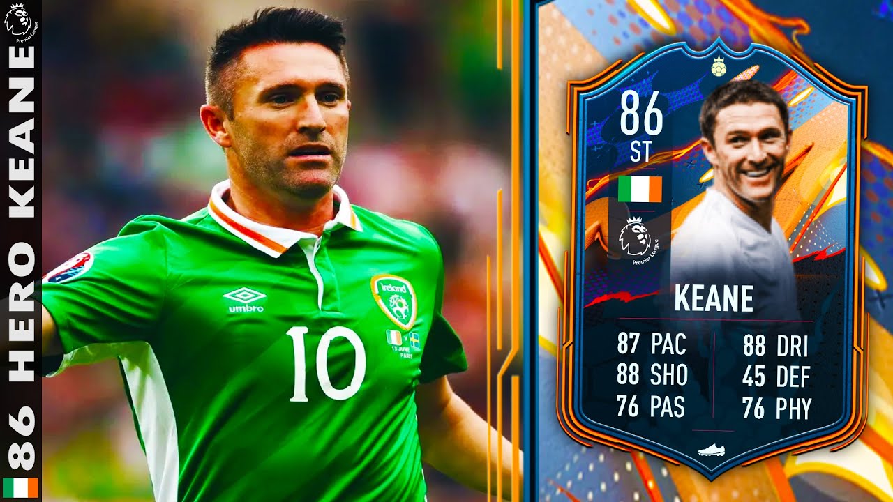 86 HERO KEANE PLAYER REVIEW - FIFA 23 ULTIMATE TEAM