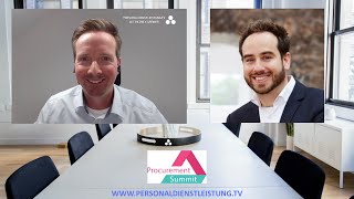 Procurement Summit 2022 | PERSONALDIENSTLEISTUNG.TV mit Patrick Greiner