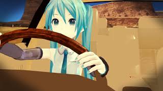 Fast Line [Carrera Vocaloid] - Maika Vs Miku Hatsune