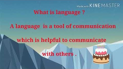 Language function (specifying Time & lacation)