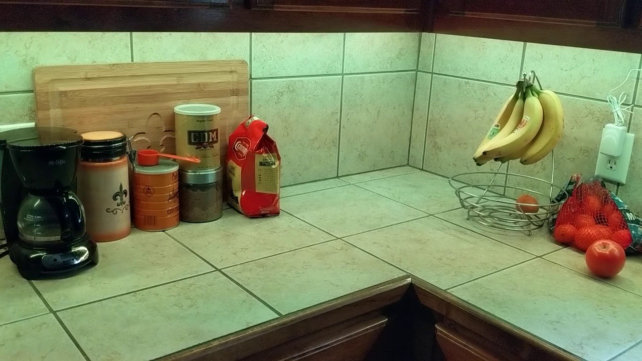 Under lights in the kitchen. RGB of course! YouTube