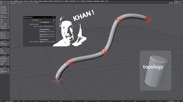 LightWave idea - Spline Control Extrude - Path (Ø)