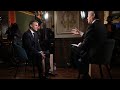 French President Macron on EU Spending, Banks M&A, China (Full Interview)