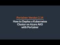 How to deploy a kubernetes cluster on azure aks with portainer