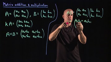 Matrix addition & multiplication | Appendix A | Vector Calculus for Engineers