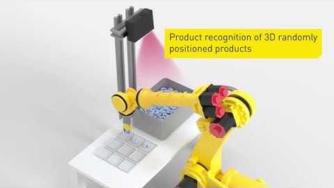 Intelligent robot accessories from FANUC - 3D Vision sensor
