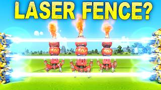 Can a LASER FENCE Actually Stop Red Totebots?