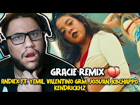 Reaccion A GRACIE REMIX - (Visualizer) Andiex Ft. Yemil, Valentino GRM, Josuan, Kbchappo, Kendrickhz