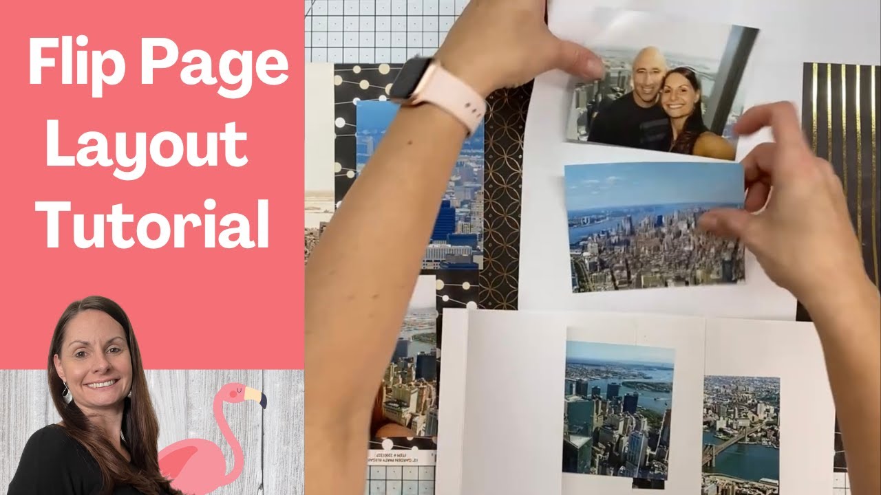 Butterfly Interactive Scrapbook Layout Tutorial