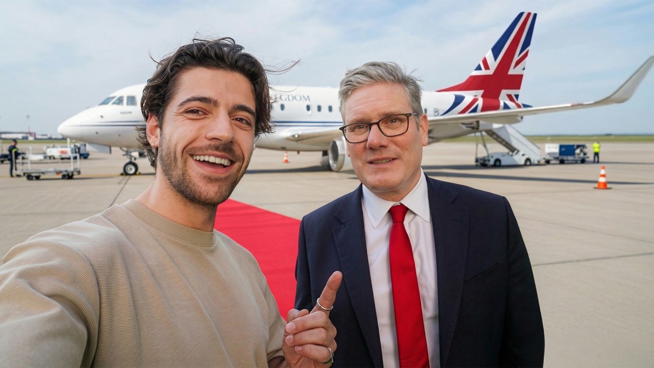 Я отправился в отпуск с премьер-министром Великобритании.