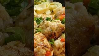 🔥Сочные Фрикадельки с Овощами 🤤🍅🌿🍝