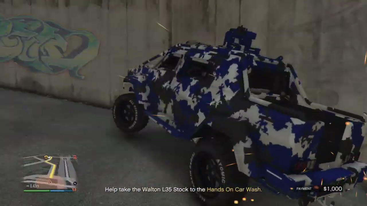 Let’s do a car at the car wash shall we 