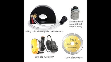 Bộ chuyển đổi máy mài góc thành máy cắt rãnh tường