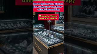 Want to hack? telegram username ( Jerryspy ) hack your partner phone without get them know #hacker