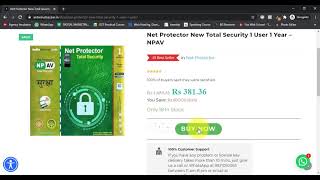 How to buy NPAV New Total Security 1 User 1 Year within 60 seconds from Antivirus Bazaar screenshot 5