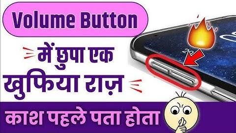 Most Important Mobile Volume Button Secret Tricks 2025 | New Tech Abhishek Support 