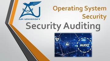 Security Auditing 01 - Operating System Security - 2022