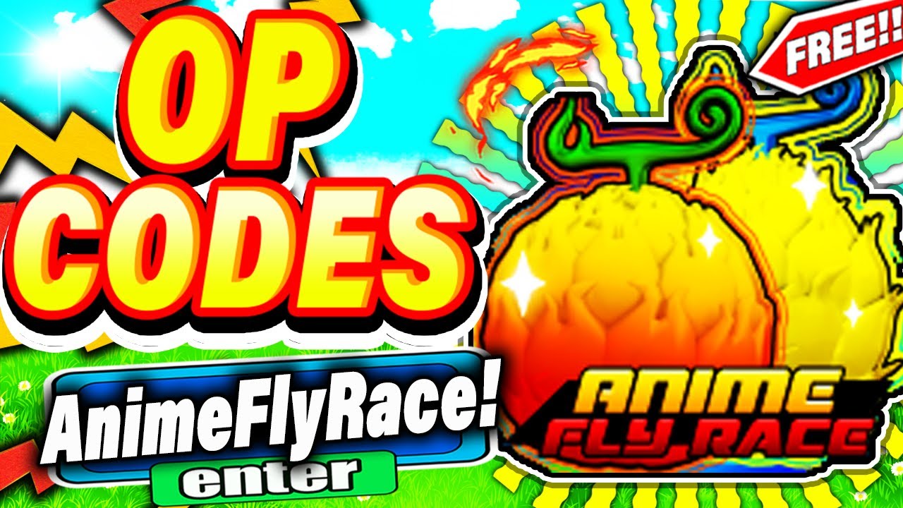 ALL NEW *SECRET CODES* IN ROBLOX ANIME FLY RACE (roblox fly race codes new  secret ) NEW 