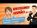 Vorstellungsgesprach Fragen Zfa
