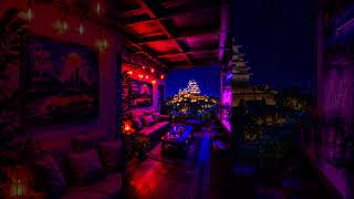 Starry Castle Nights 🌙 Chill Lofi Rain Beats for Sleep & Deep Rest ☔ Lofi Rain Playlist