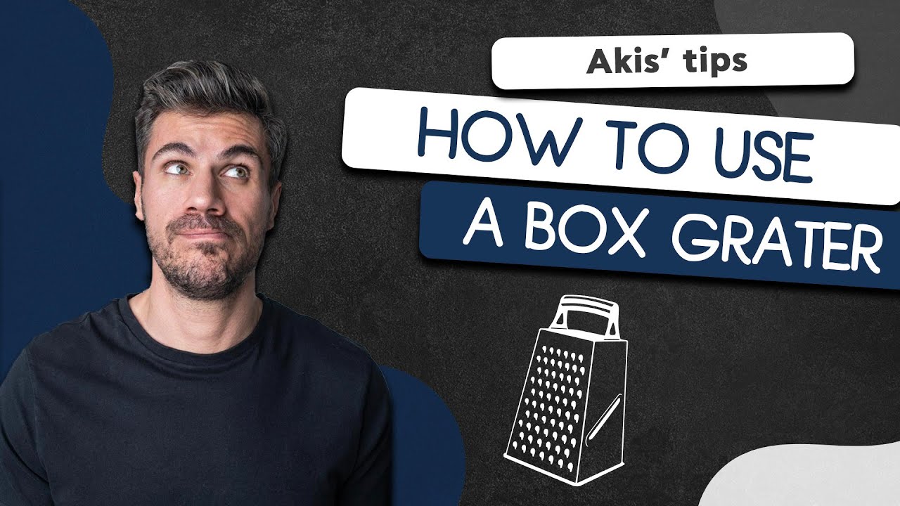 How To Use All 4 Sides Of Your Box Grater