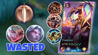 Kill Me If You Can ! Immortal Fredinn War Axe Build | Mlbb