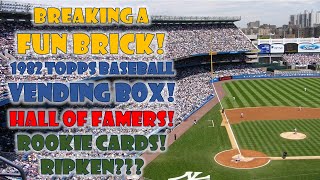 GREAT 1982 Topps Baseball Vending Box Opening LOADED Hall of FAMERS and #rookiecards !! HUGE HIT!!