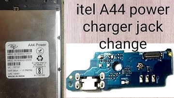 Itel a44 100% charging solution itel || a44 power charging problem