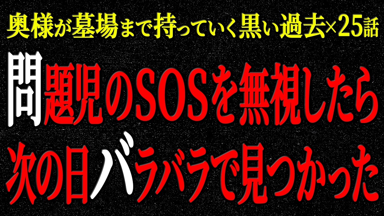 【2chヒトコワ】奥様が墓場まで持っていく黒い過去（短編集41）【人怖】【睡眠】【作業用】