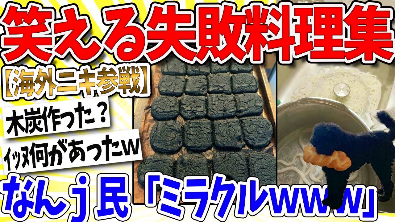 【2ch面白いスレ】海外ニキ「笑えるほどの失敗やｗｗｗ」なんｊ民「全体的に黒い」