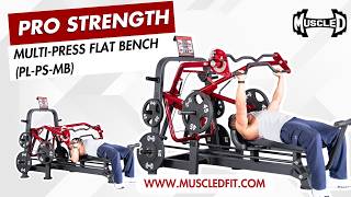 Muscle D Pro Strength Multi-Press Flat Bench (PL-PS-MB)