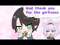 Subaru’s Girliness Leaks Out when Imitating Okayu【Hololive AnimatedClip/Eng sub】【Okayu/Subaru】