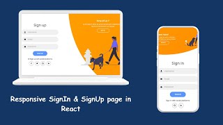 Responsive Login Page In React JS ||  Login Page In React JS || Animated Login Page In React | R6 screenshot 5