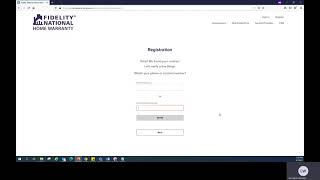 Homeowner Registration Demo with Contract Number