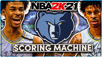 BEST JA MORANT BUILD IN 2K21 NEXT GEN! | BEST ATHLETIC PG BUILD!
