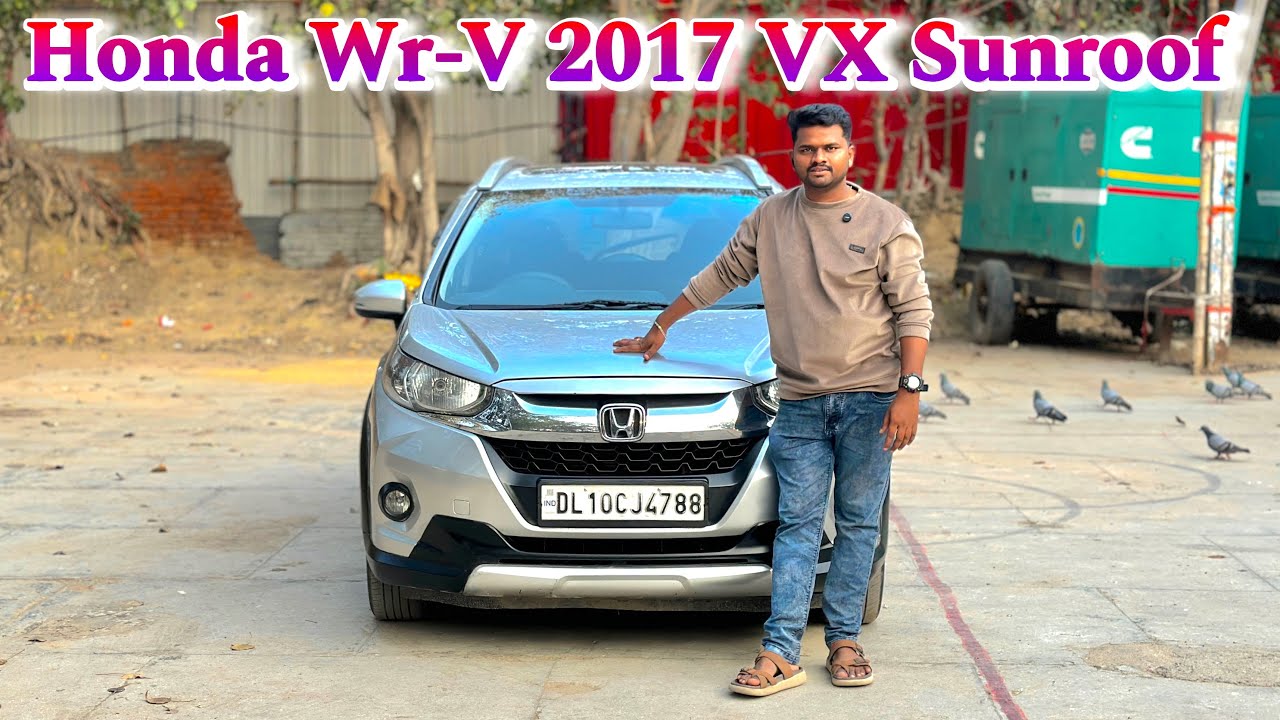 HONDA WR-V 2017 Vx SUNROOF డీజిల్ ⛽️ అమ్మబడును🙏|| 9381702171☎️ 9666364590☎️