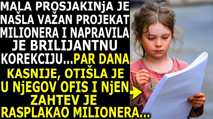 MALA PROSJKAINjA NAŠLA PROJEKAT MILIONERA I NAPRAVILA BRILIJANTNU KOREKCIJU. PAR DANA KASNIJE, UŠLA